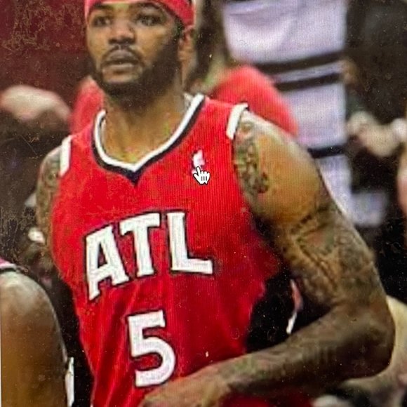Basketball Jersey/Atlanta Hawks Replica /Josh Smith - Picture 4 of 4